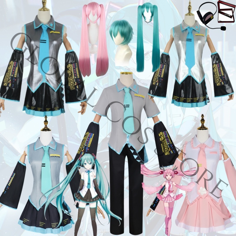 Anime Cosplay Miku - Disfraz de Cosplay de Miku Virtual,