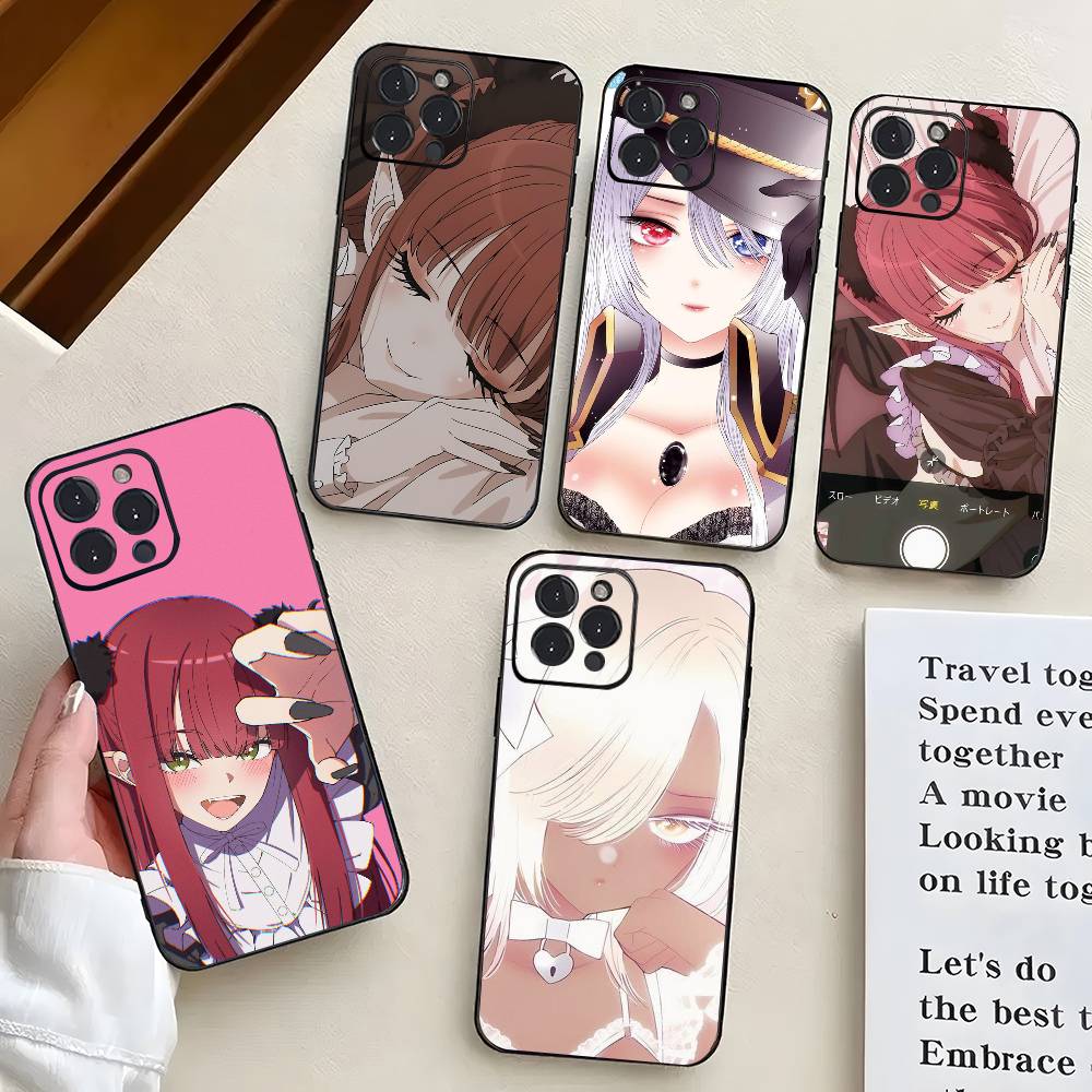 Anime Cosplay Quotes - Funda de Silicona Suave para Teléfono