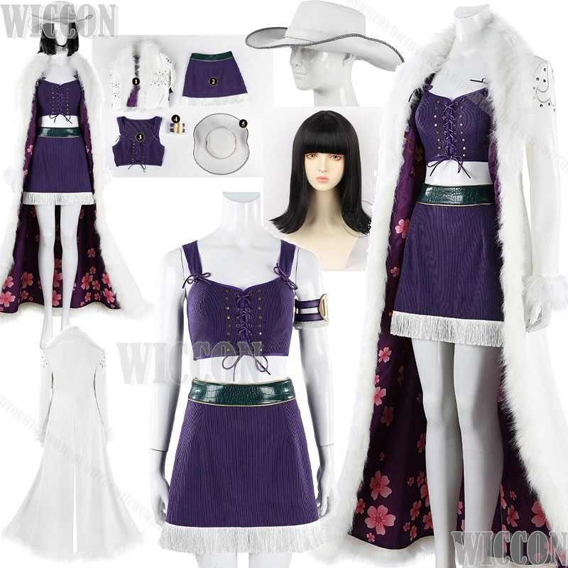 Anime Cosplay Nico Robin - Disfraz de cosplay de Nico de
