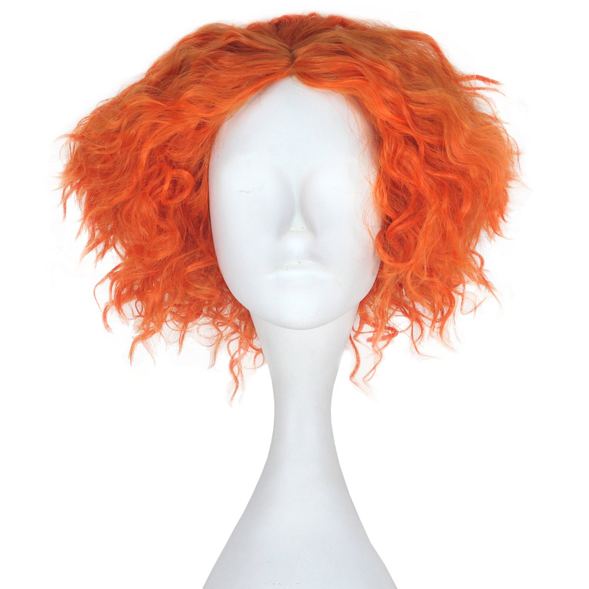 Anime Cosplay Orange Hair - Pelucas naranjas del Sombrero Loco de
