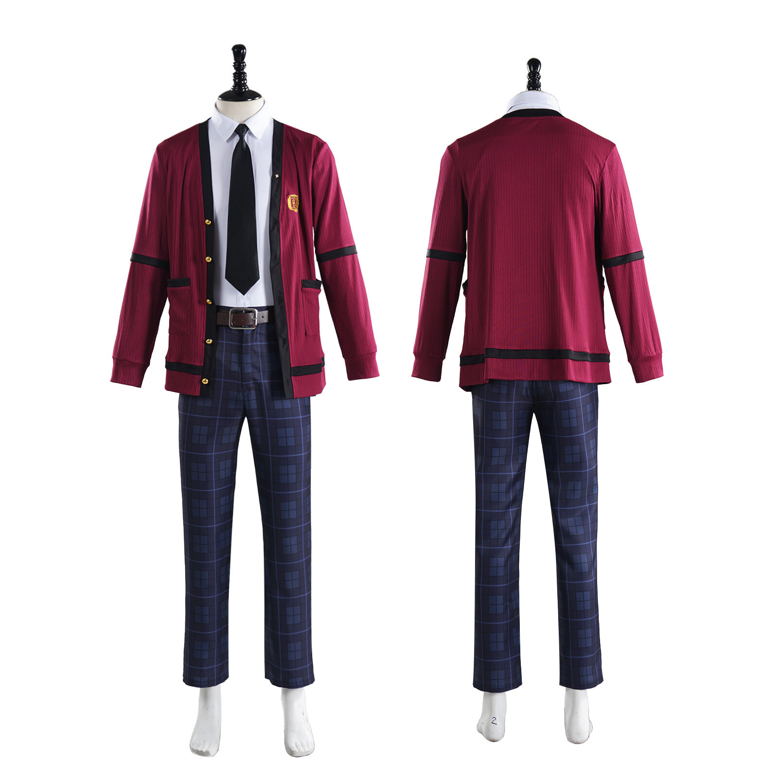 Anime Cosplay Kakegurui - Fulujiacos Suzui Ryota Cosplay uniforme escolar