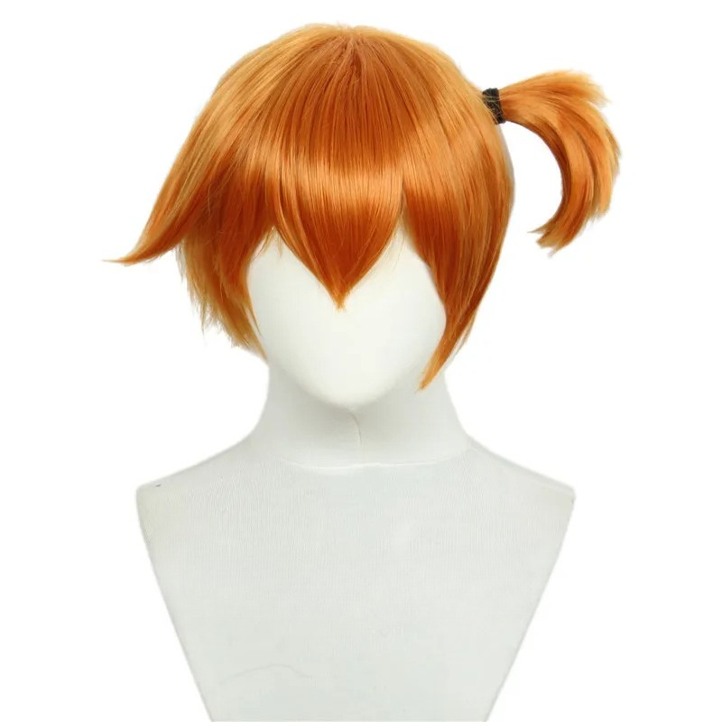 Anime Cosplay Orange Hair - Peluca de Cosplay de Anime Pocket