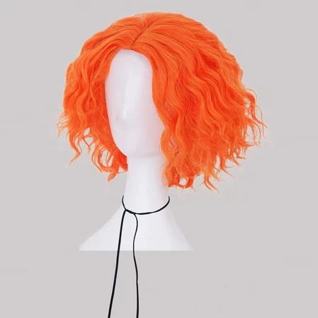 Pelucas de Cosplay de Sombrere - Anime Cosplay Orange Hair reseña y precio