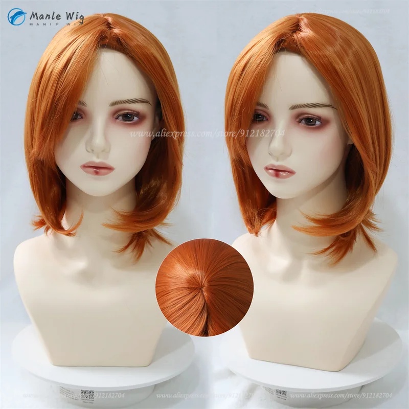 3,v;5'h\8/Peluca de cosplay de - Anime Cosplay Orange Hair reseña y precio