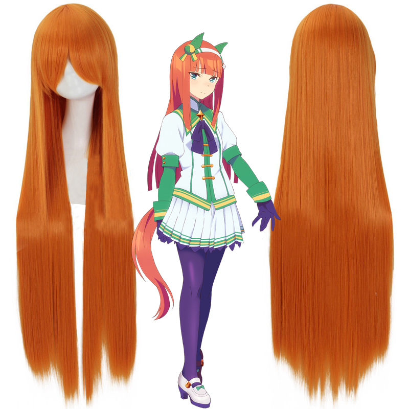 Pretty Derby Maiden Cosplay Wi - Anime Cosplay Orange Hair reseña y precio