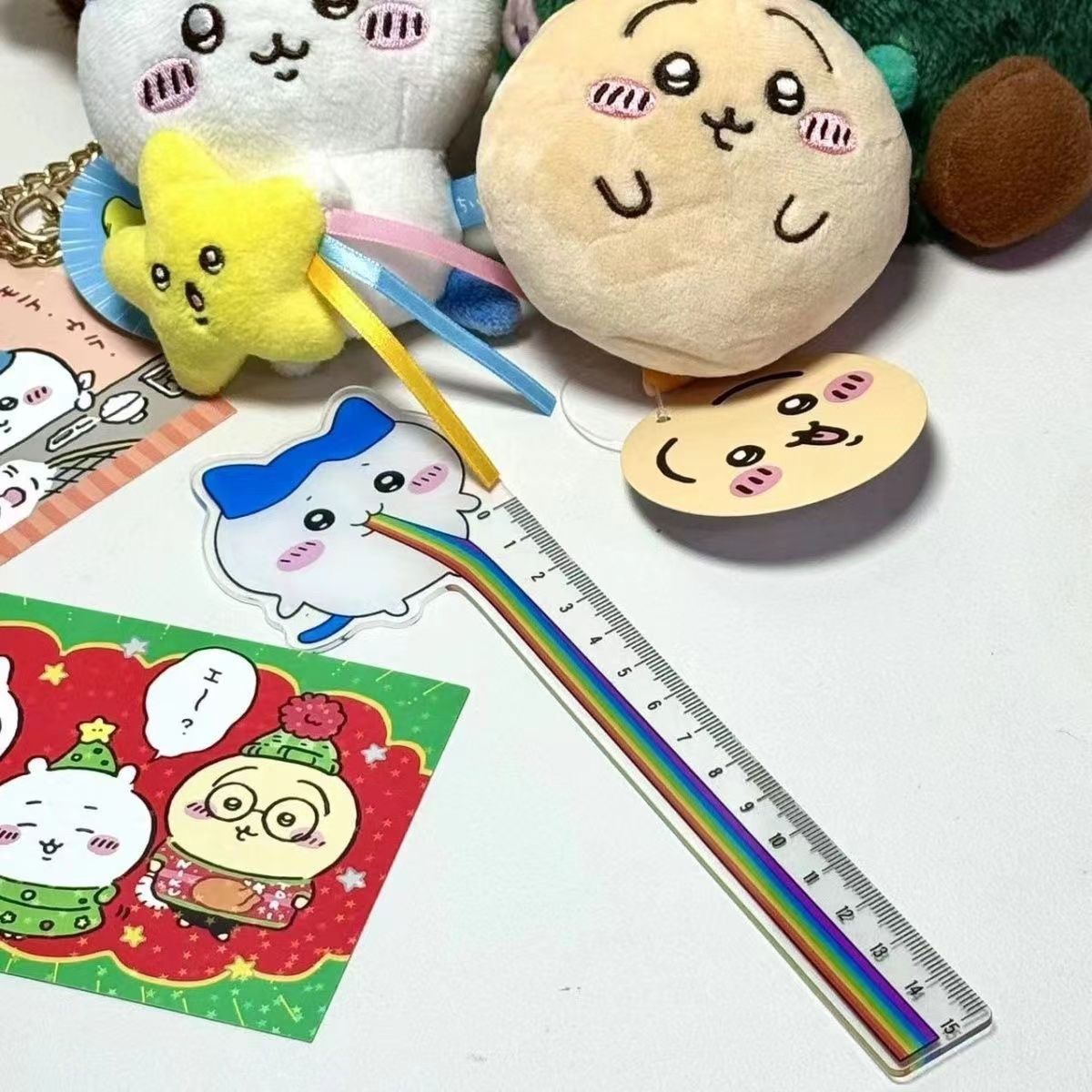 Regla recta de Kawaii Chiikawa - Anime Cosplay Drawing reseña y precio