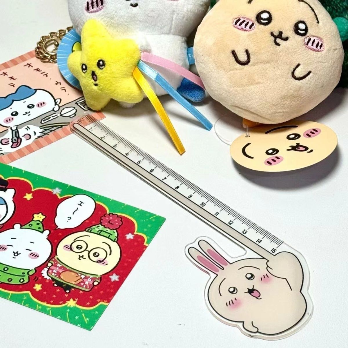 Regla recta de Kawaii Chiikawa - Anime Cosplay Drawing reseña y precio