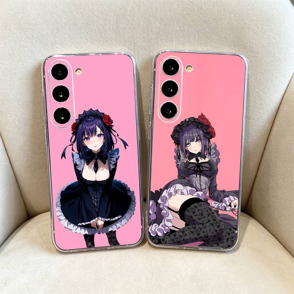 Funda de silicona suave transp - Anime Cosplay Quotes reseña y precio