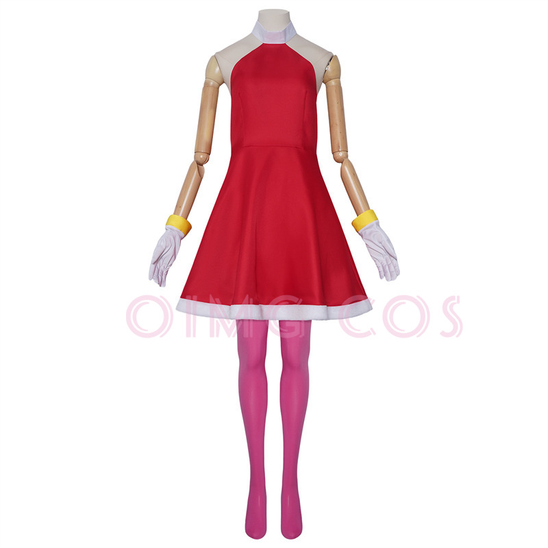 Disfraz de Cosplay de Amy Rose - Anime Cosplay Dress For Women reseña y precio