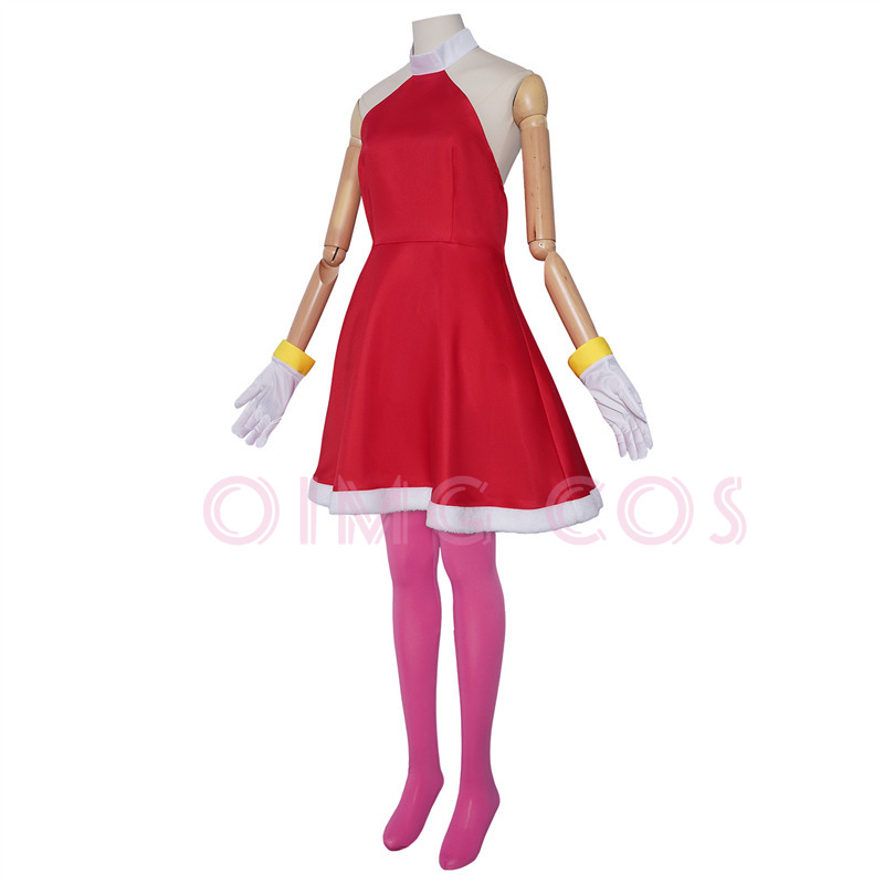 Disfraz de Cosplay de Amy Rose - Anime Cosplay Dress For Women reseña y precio