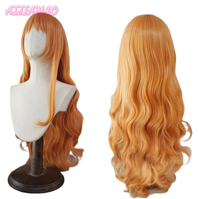 Peluca de Cosplay de Anime Nam - Anime Cosplay Orange Hair reseña y precio