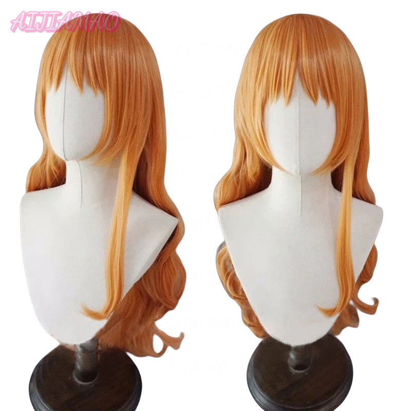 Peluca de Cosplay de Anime Nam - Anime Cosplay Orange Hair reseña y precio