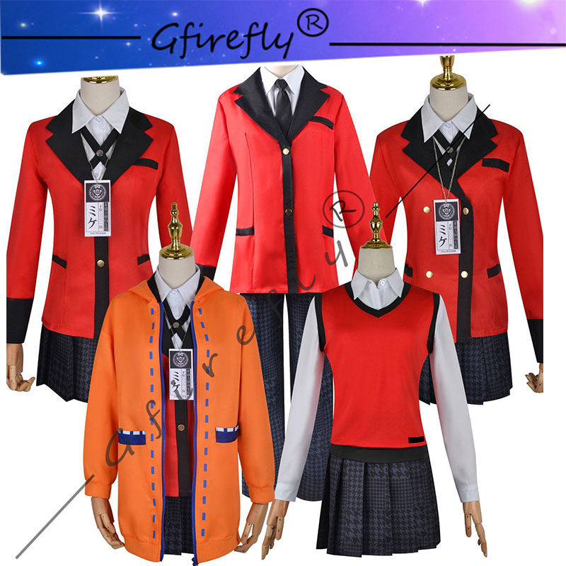 Disfraz de Cosplay de Kakeguru - Anime Cosplay Kakegurui reseña y precio