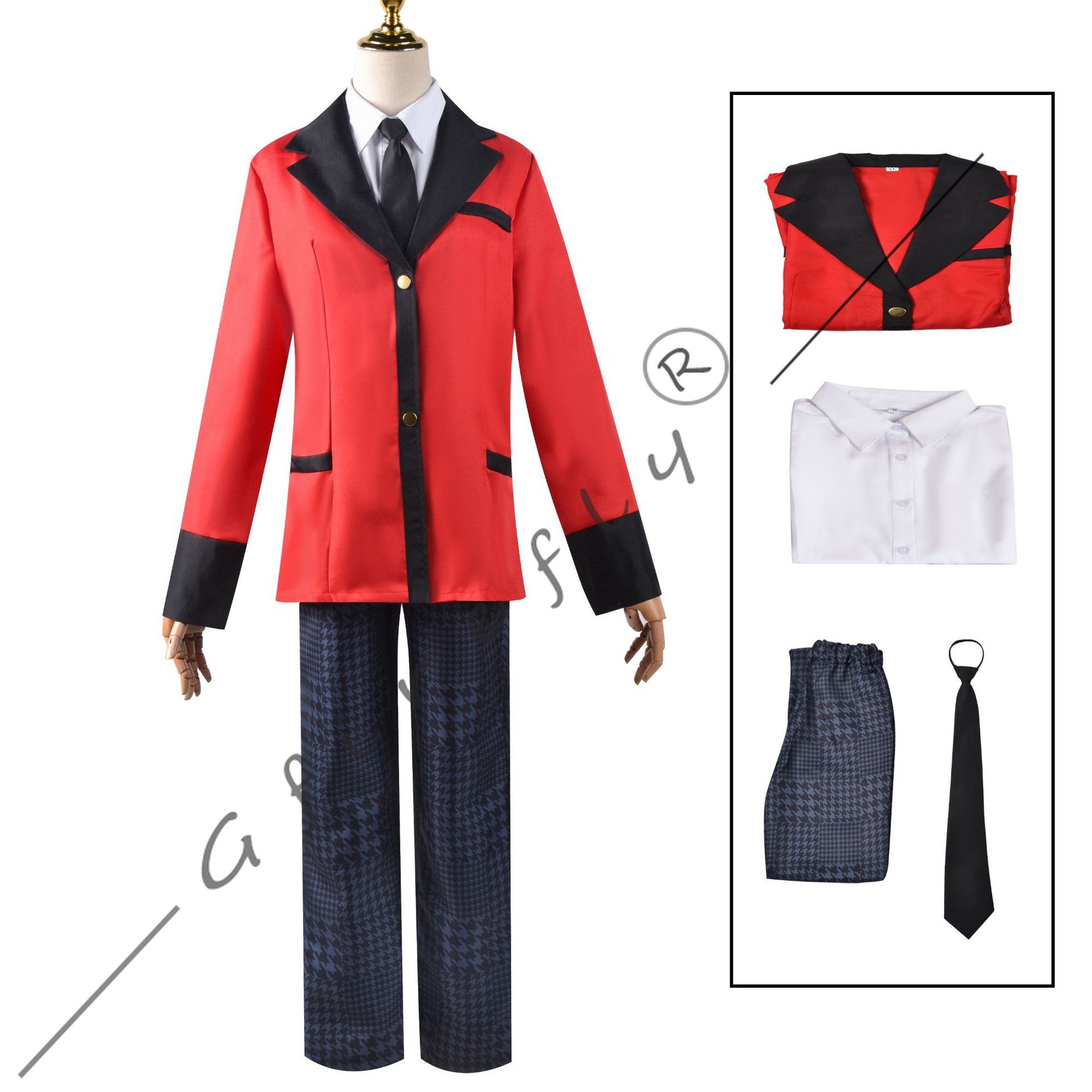 Disfraz de Cosplay de Kakeguru - Anime Cosplay Kakegurui reseña y precio