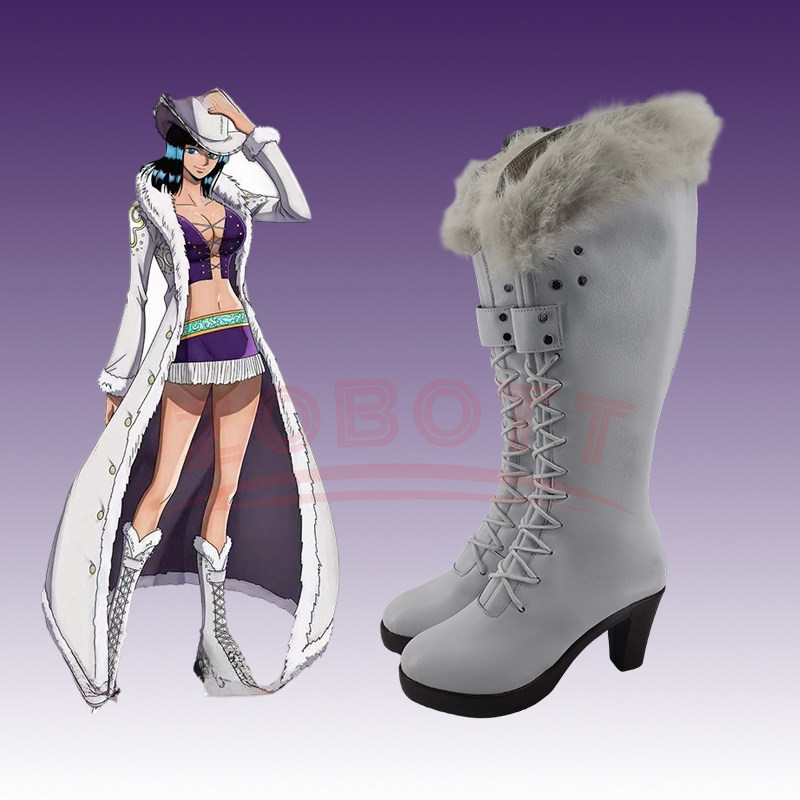 Zapatos de fantasía para Cospl - Anime Cosplay Nico Robin reseña y precio