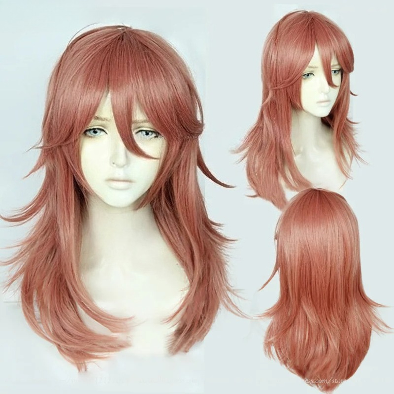 Anime COS Angel Devil Cosplay  - Anime Cosplay Orange Hair reseña y precio
