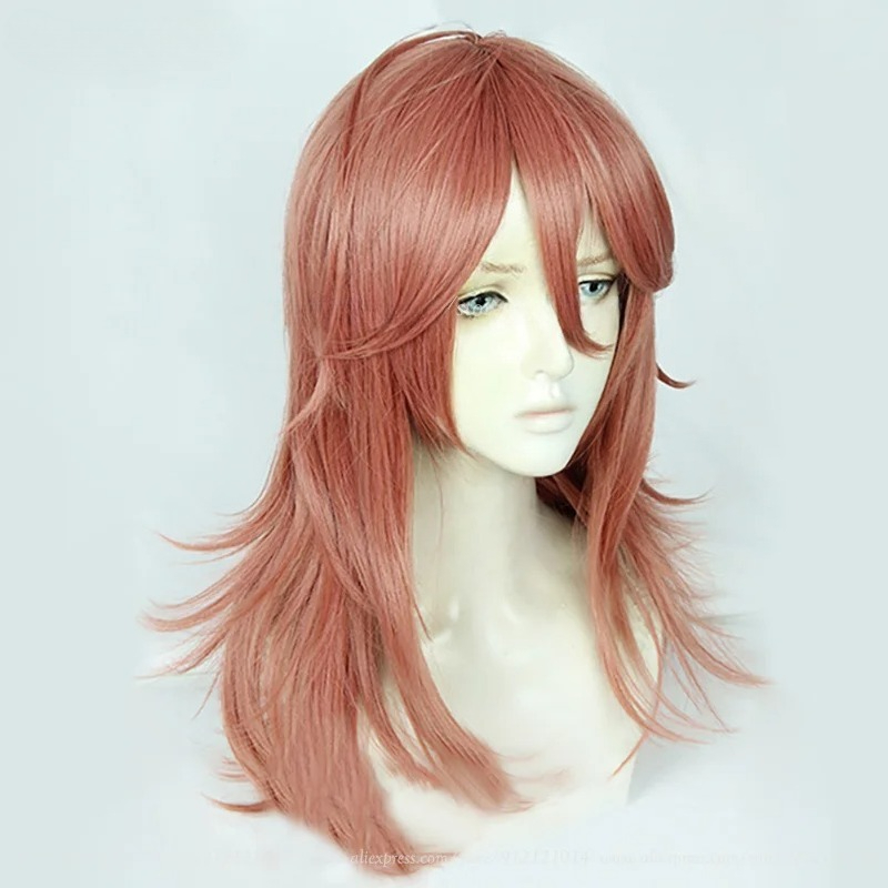 Anime COS Angel Devil Cosplay  - Anime Cosplay Orange Hair reseña y precio
