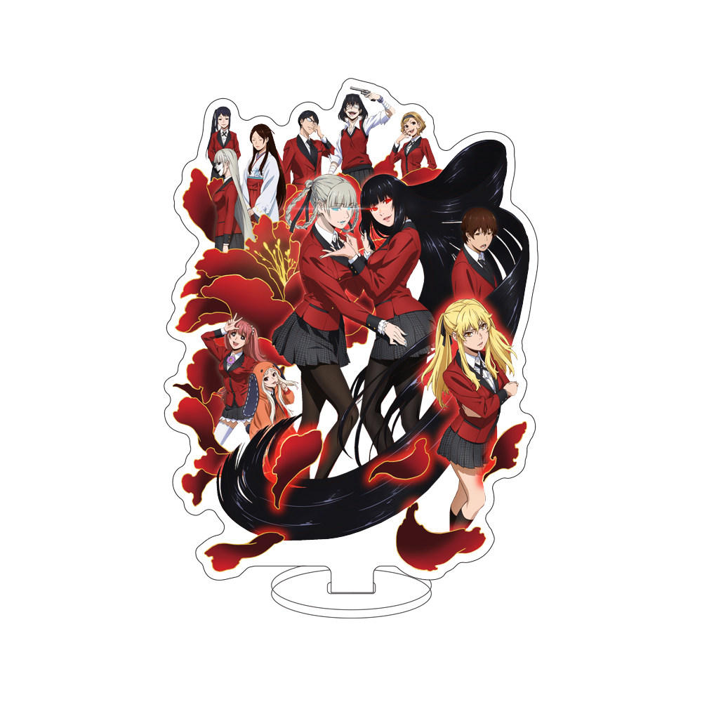 Soporte de figura acrílica de  - Anime Cosplay Kakegurui reseña y precio