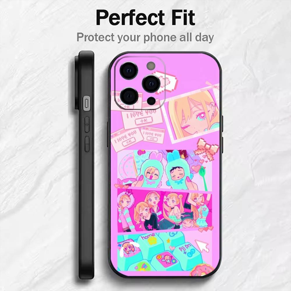 Funda de Silicona Suave Negra  - Anime Cosplay Quotes reseña y precio