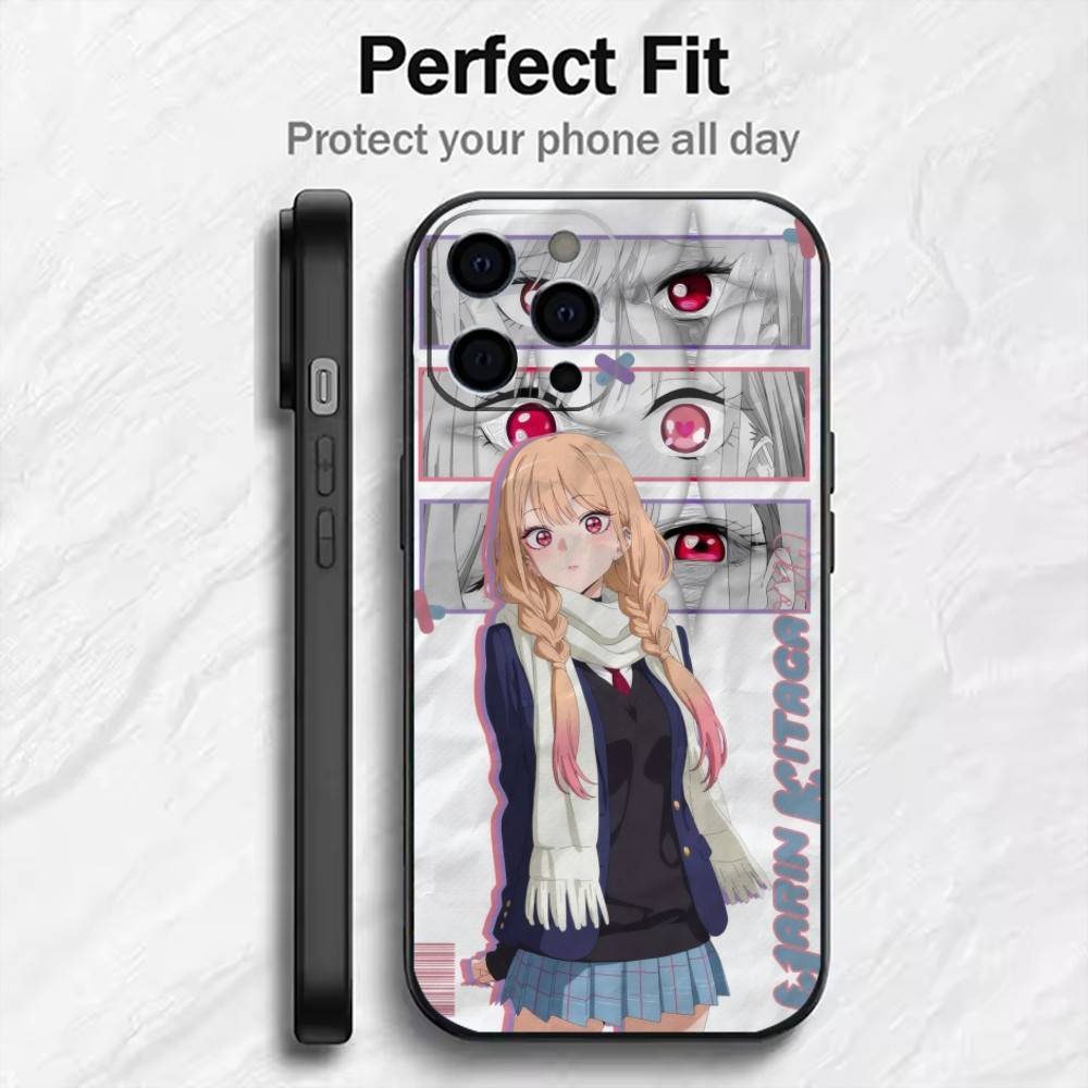 Funda de Silicona Suave Negra  - Anime Cosplay Quotes reseña y precio