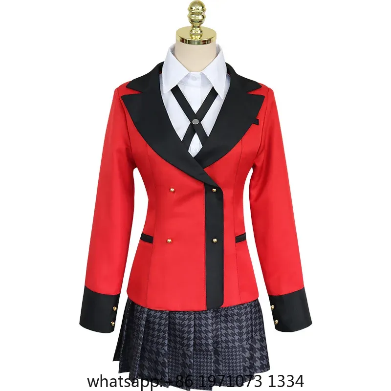 Disfraz de Cosplay de Kirari M - Anime Cosplay Kakegurui reseña y precio