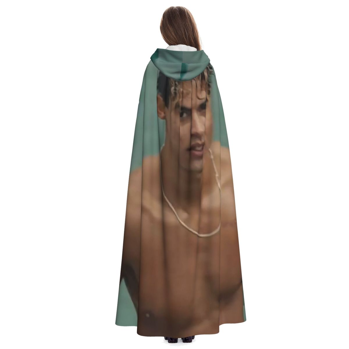 Capa Larga con Capucha de la P - Anime Cosplay London reseña y precio