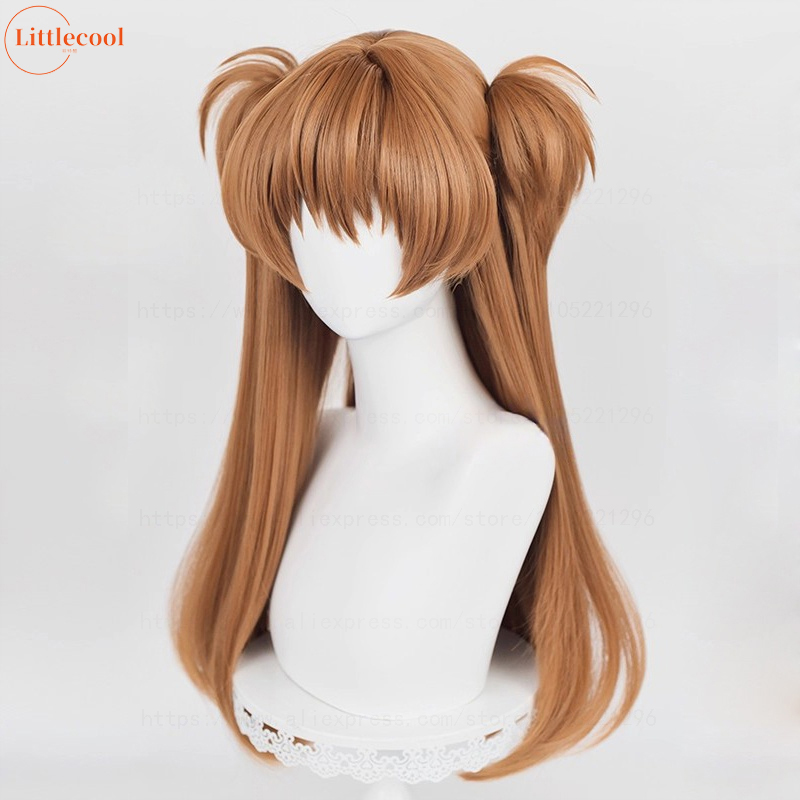 Peluca de Cosplay EVA Asuka La - Anime Cosplay Orange Hair reseña y precio