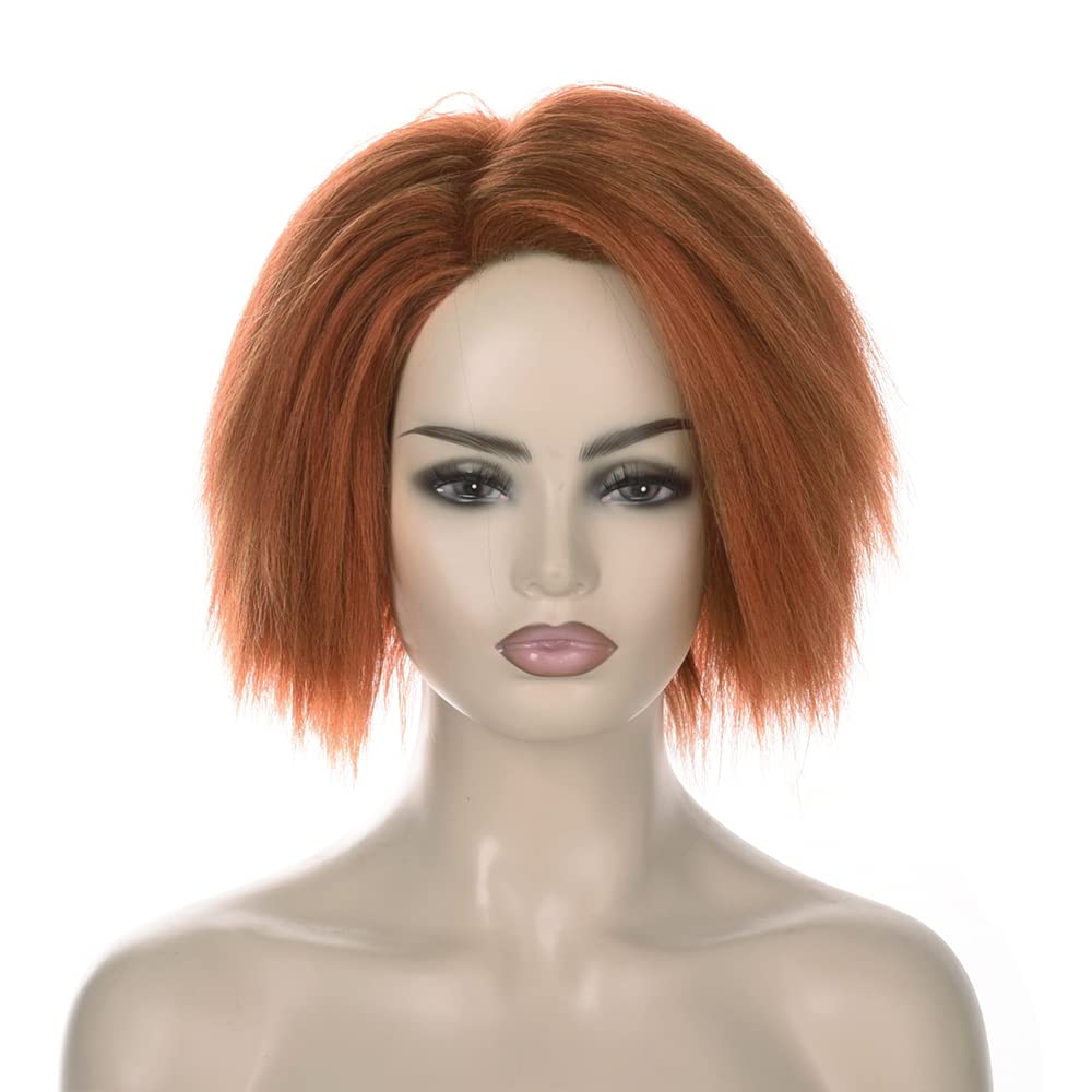 Peluca corta de color naranja  - Anime Cosplay Orange Hair reseña y precio