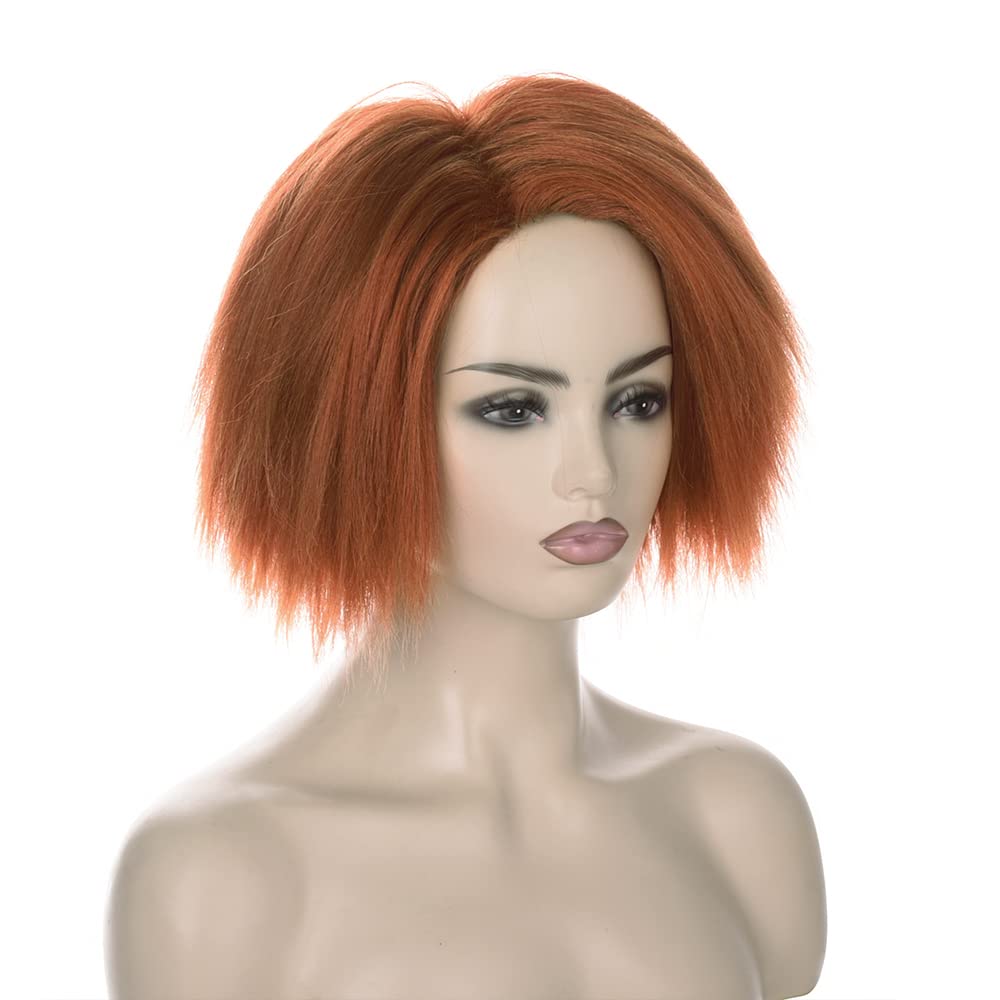 Peluca corta de color naranja  - Anime Cosplay Orange Hair reseña y precio