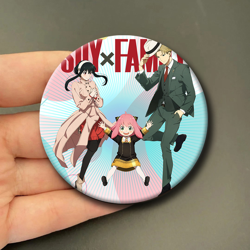 58mm nuevo Spy X familia esmal - Anime Cosplay Anya reseña y precio