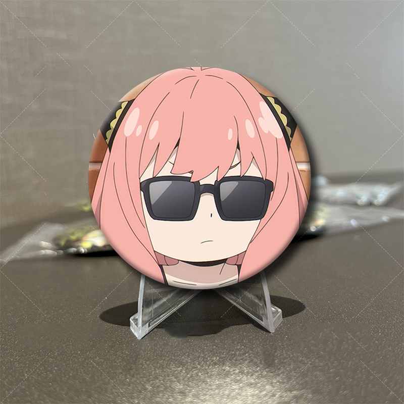 58mm nuevo Spy X familia esmal - Anime Cosplay Anya reseña y precio