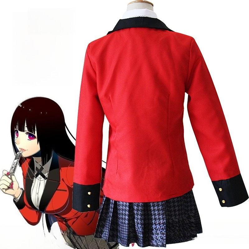 Disfraz de Cosplay de Anime Ka - Anime Cosplay Kakegurui reseña y precio
