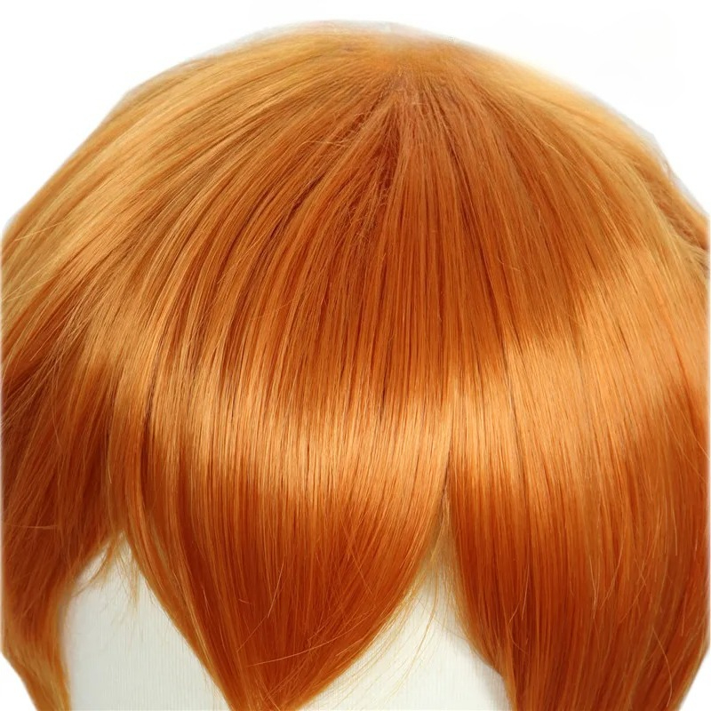 Peluca de Cosplay de Anime Poc - Anime Cosplay Orange Hair reseña y precio