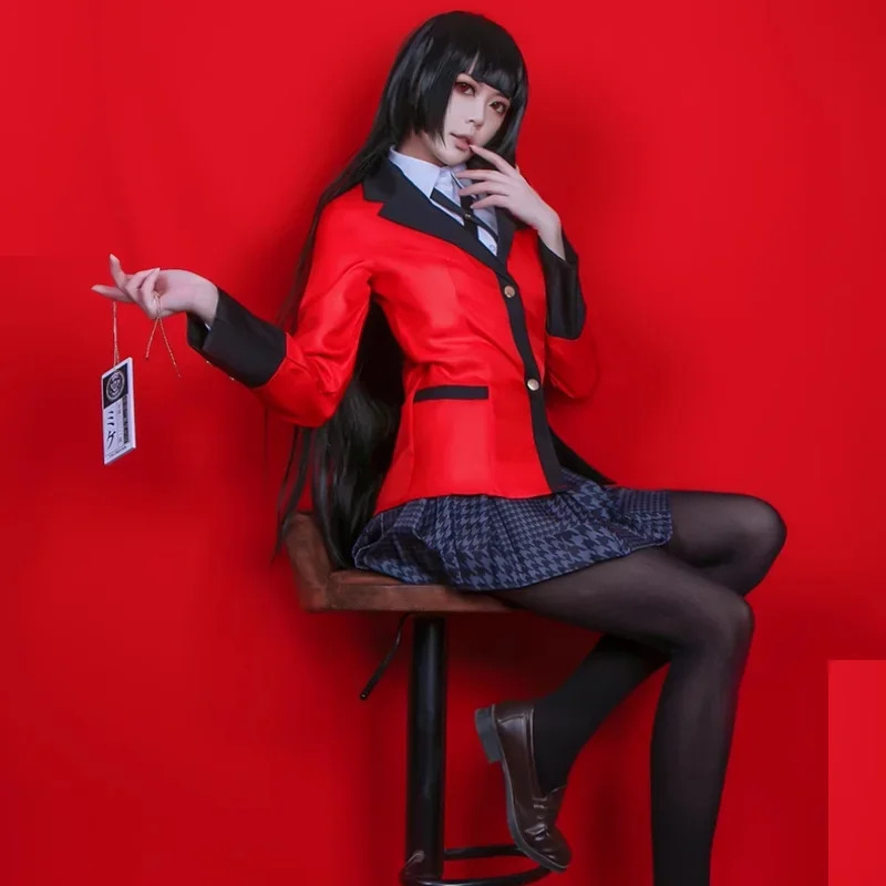 Jabami Yumeko-zapatos de Cospl - Anime Cosplay Kakegurui reseña y precio