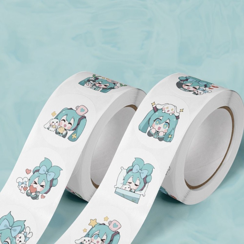 Pegatinas Estéticas de Hatsune - Anime Cosplay Miku reseña y precio