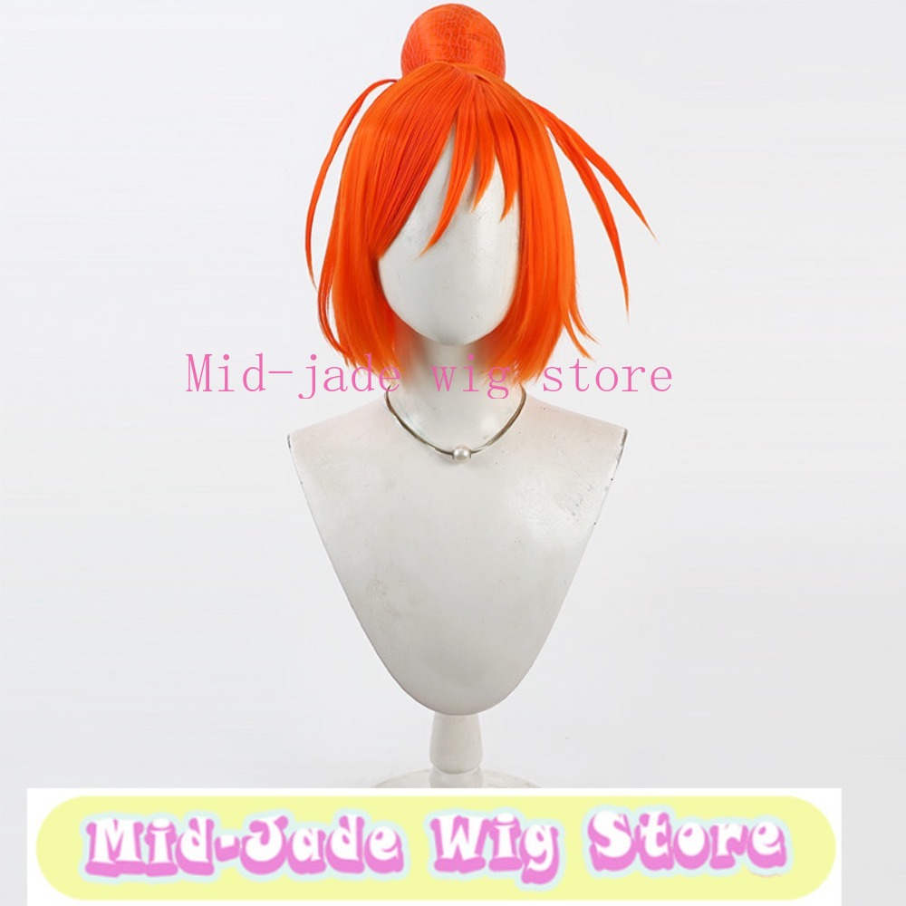 Peluca de cosplay Smile PreCur - Anime Cosplay Orange Hair reseña y precio