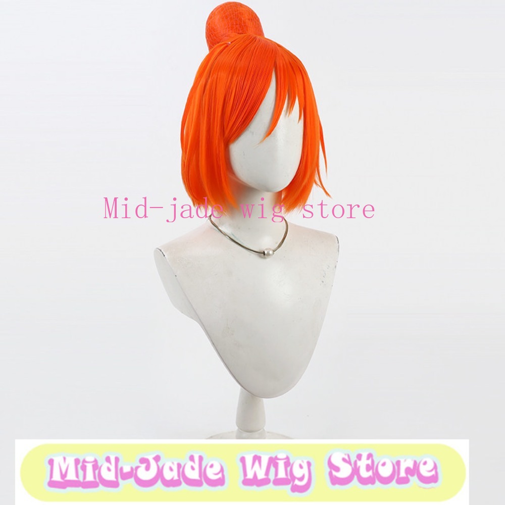 Peluca de cosplay Smile PreCur - Anime Cosplay Orange Hair reseña y precio