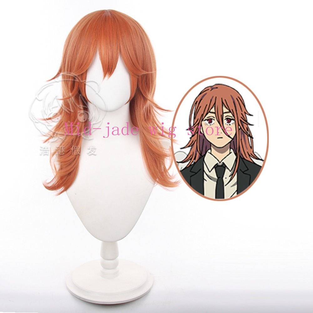 Peluca de Cosplay de Ángel de  - Anime Cosplay Orange Hair reseña y precio
