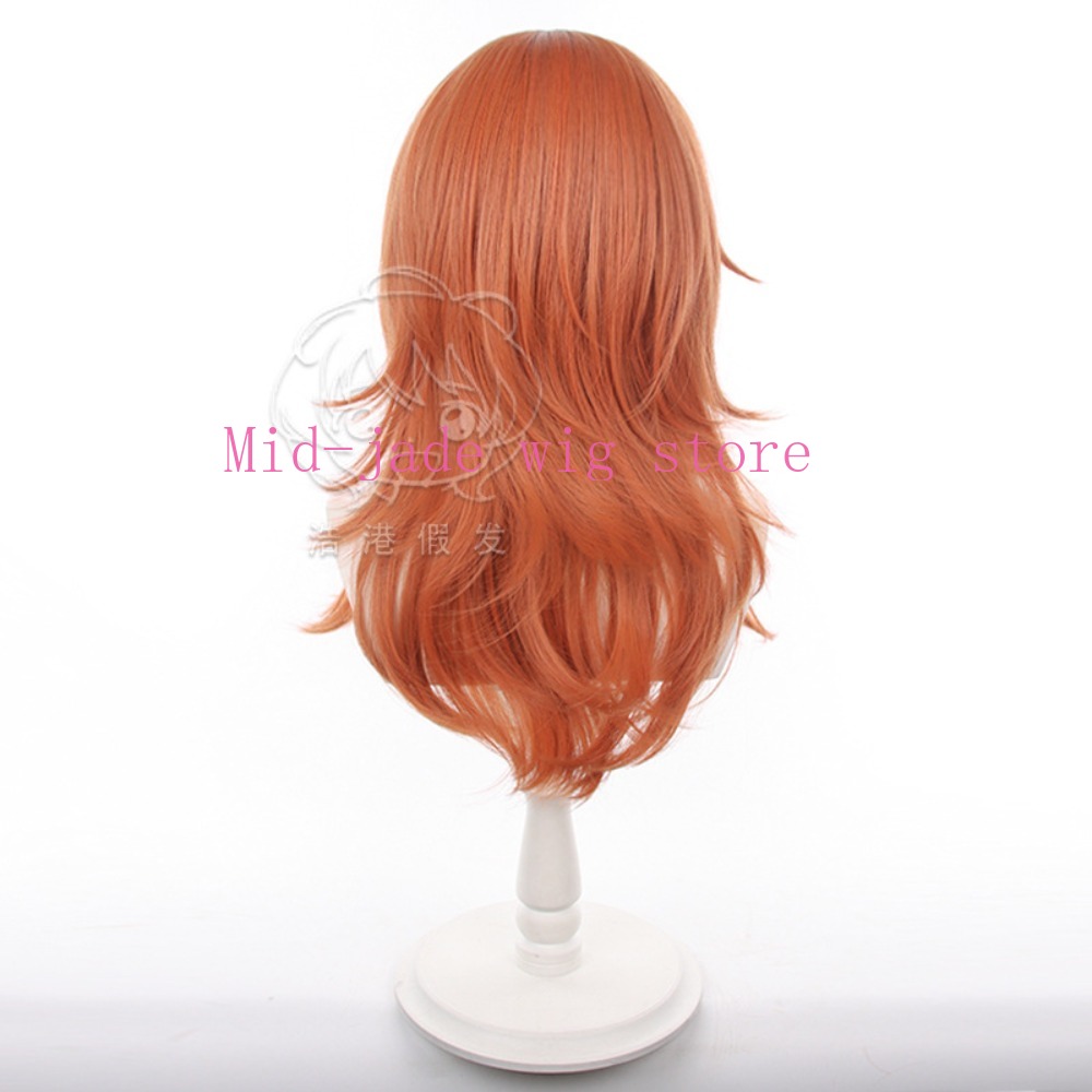 Peluca de Cosplay de Ángel de  - Anime Cosplay Orange Hair reseña y precio