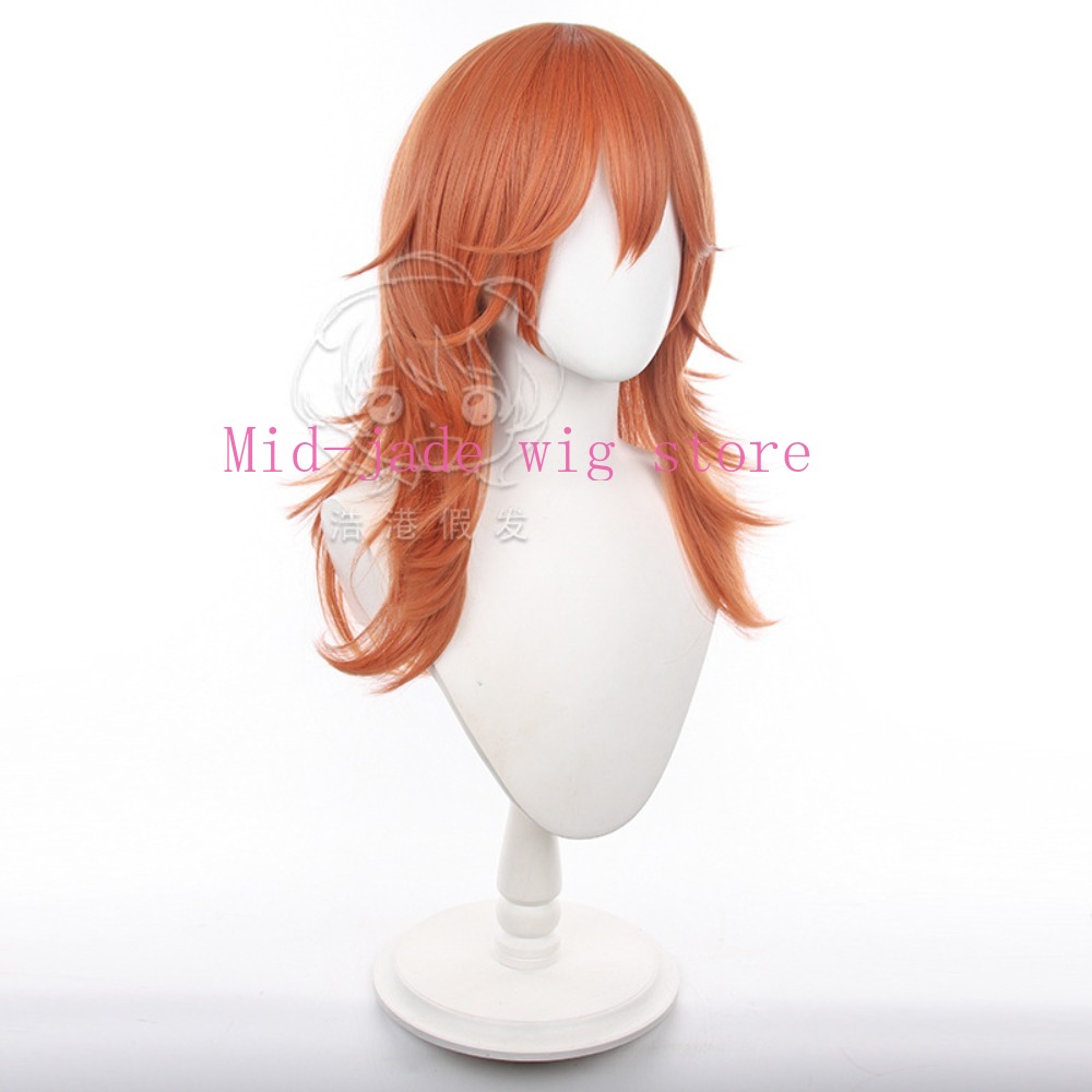 Peluca de Cosplay de Ángel de  - Anime Cosplay Orange Hair reseña y precio