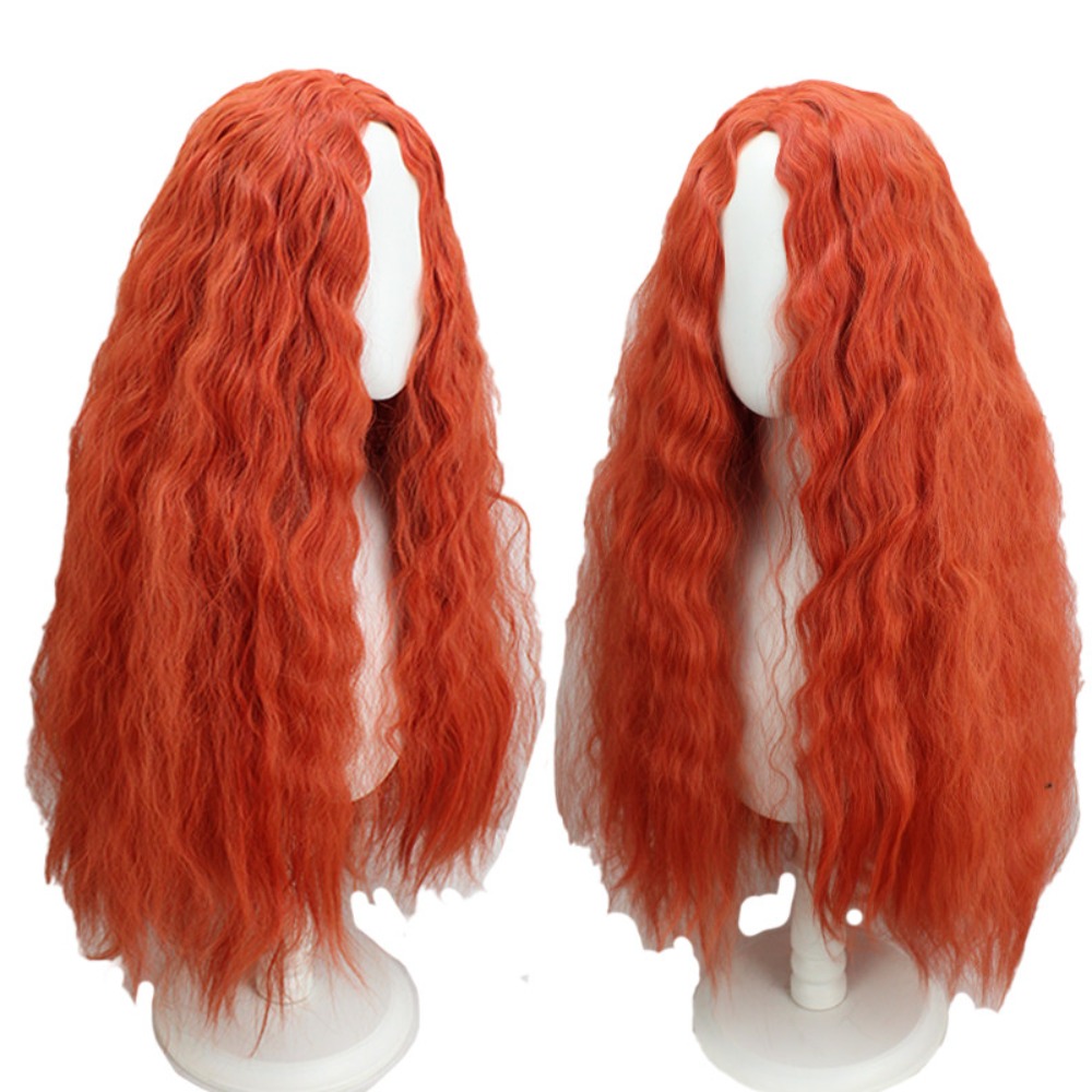 Peluca de cosplay Malenia, pel - Anime Cosplay Orange Hair reseña y precio
