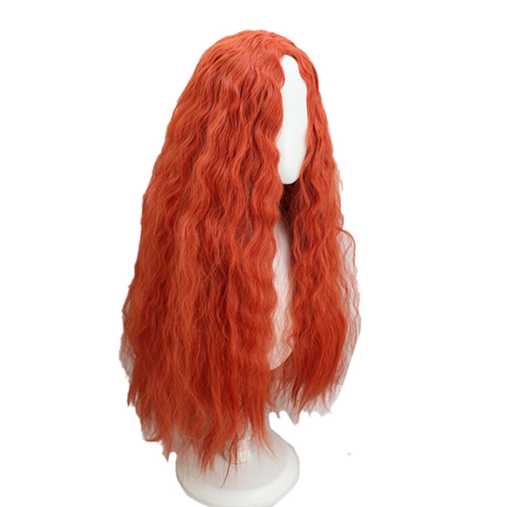 Peluca de cosplay Malenia, pel - Anime Cosplay Orange Hair reseña y precio