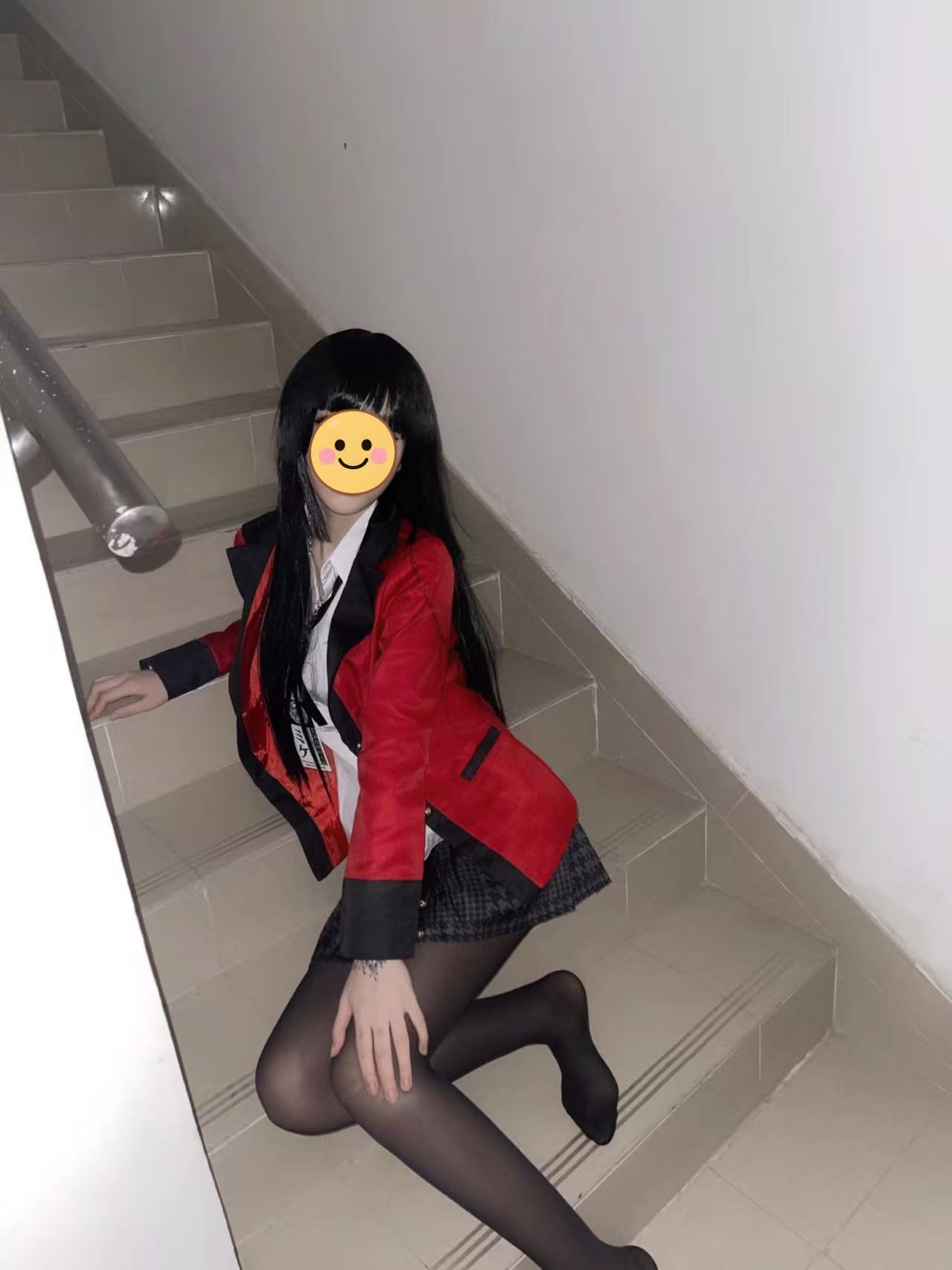 Disfraz de Cosplay de Jabami Y - Anime Cosplay Kakegurui reseña y precio