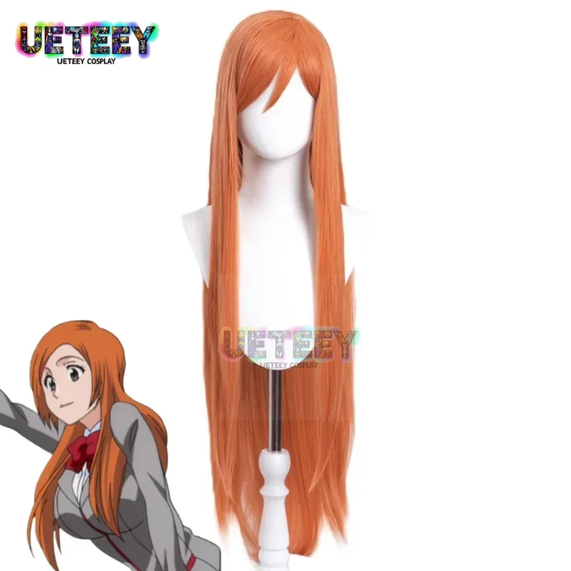 UETEEY COS Anime Bleach Inoue  - Anime Cosplay Orange Hair reseña y precio